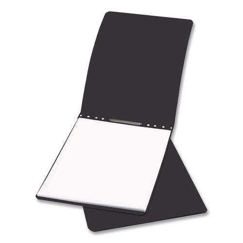 Image of ACCO A7017921 Pressboard Report Cover, Two-Piece Prong Fastener, 2" Capacity, 8.5 X 11, Black/black