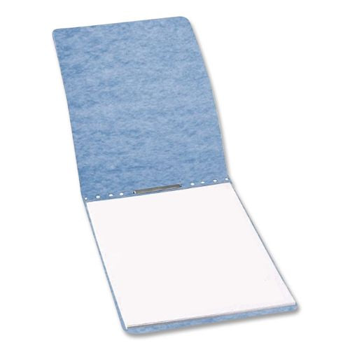 Image of ACCO A7019022A Presstex Report Cover With Tyvek Reinforced Hinge, Top Bound, Two-Piece Prong Fastener, 2" Capacity, 8.5 X 14, Light Blue