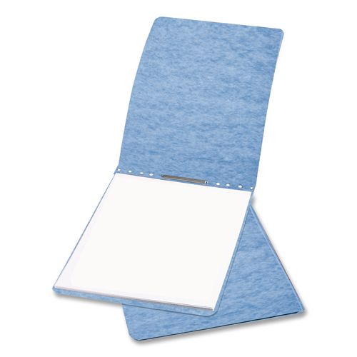 Image of ACCO A7019022A Presstex Report Cover With Tyvek Reinforced Hinge, Top Bound, Two-Piece Prong Fastener, 2" Capacity, 8.5 X 14, Light Blue