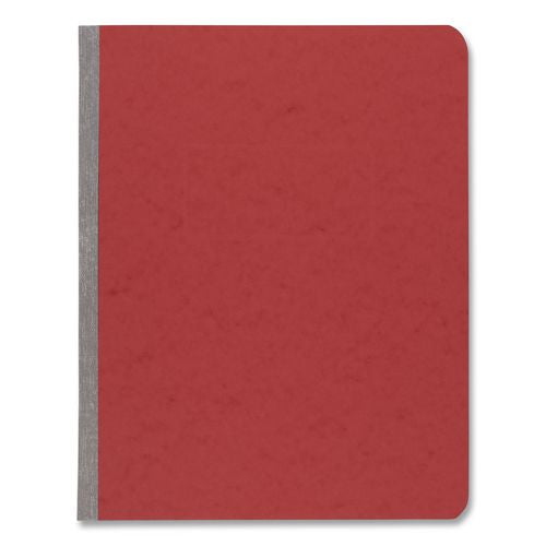Image of ACCO A7019928A Pressboard Report Cover With Tyvek Reinforced Hinge, Two-Piece Prong Fastener, 2" Capacity, 8.5 X 14, Red/red