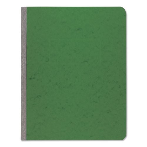 Image of ACCO A7025076A Presstex Report Cover With Tyvek Reinforced Hinge, Side Bound, 2-Piece Prong Fastener, 8.5 X 11, 3" Capacity, Dark Green
