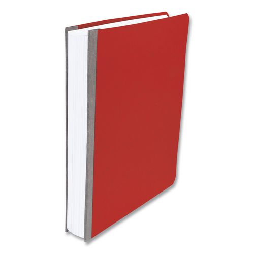 Image of ACCO A7025979A Pressboard Report Cover With Tyvek Reinforced Hinge, Two-Piece Prong Fastener, 3" Capacity, 8.5 X 11, Executive Red