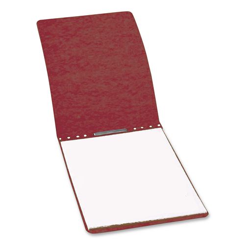 Image of ACCO Pressboard Report Cover with Tyvek Reinforced Hinge, Two-Piece Prong Fastener, 3" Capacity, 11 x 17, Red/Red