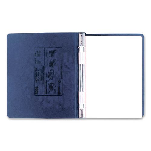 Image of ACCO Presstex Covers With Storage Hooks, 2 Posts, 6" Capacity, 11 X 8.5, Light Blue