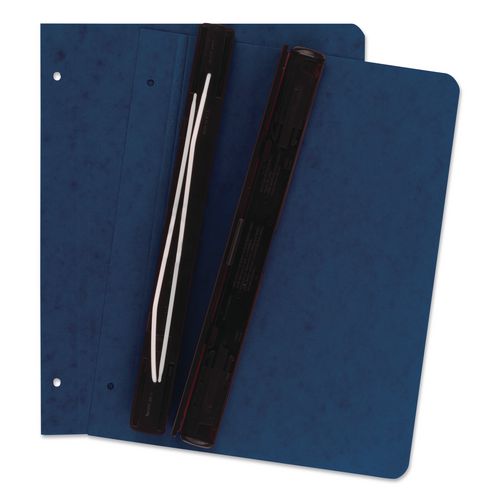 Image of ACCO Expandable Hanging Data Binder, 2 Posts, 6" Capacity, 11 X 8.5, Blue