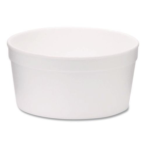 Image of WinCup® 221996 Foam Containers, Tall Style, 8 oz, White, 500/Carton