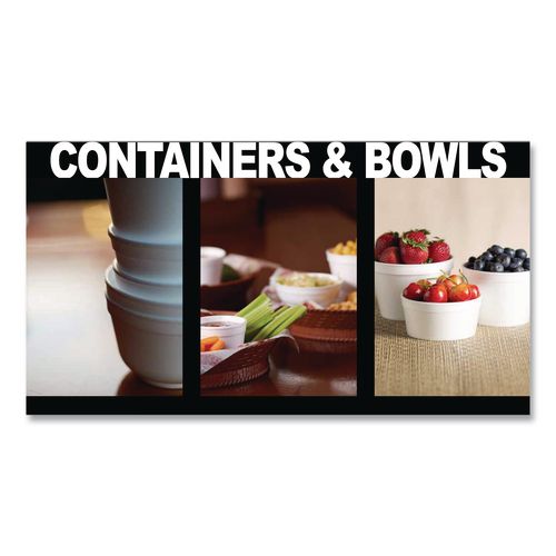 Image of WinCup® 221996 Foam Containers, Tall Style, 8 oz, White, 500/Carton