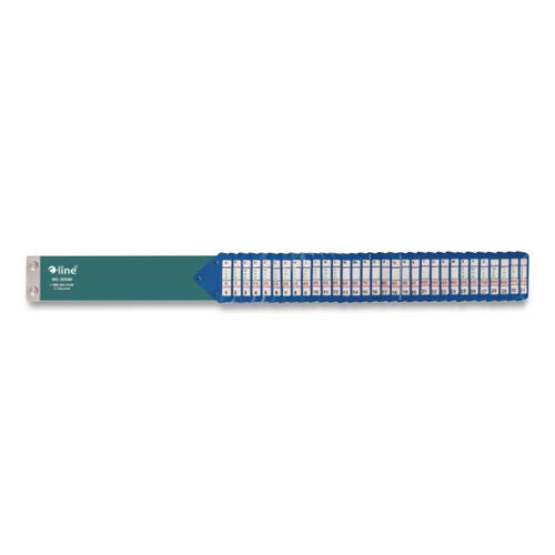 Image of C-Line® 30540 Heavy-Duty Indexed Sorter, 31 Dividers, Alpha/Numeric/Month/Date/Day Index, Letter Size, Blue Frame