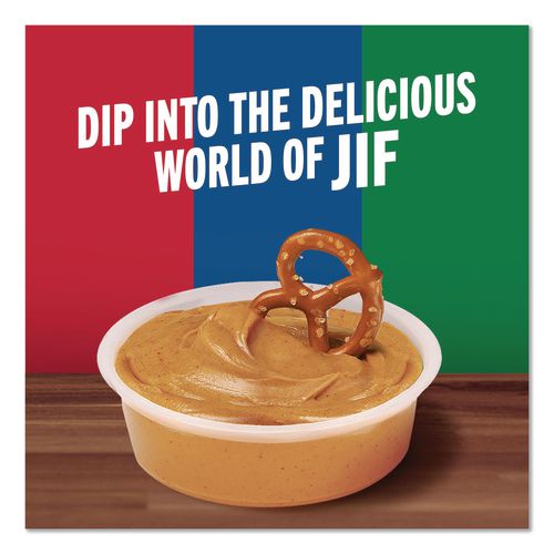 Image of Jif® SMU65642 Creamy Peanut Butter Cups, 1.1 oz Cup, 8/Box