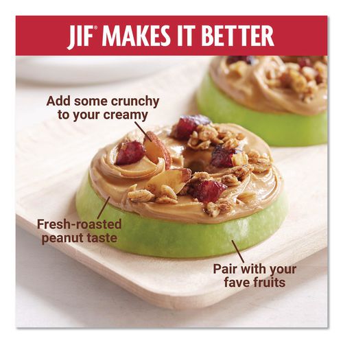 Image of Jif® SMU65642 Creamy Peanut Butter Cups, 1.1 oz Cup, 8/Box