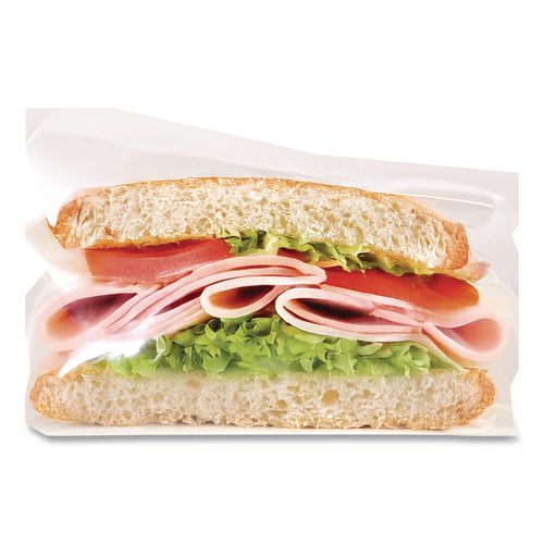 Image of Inteplast Group PB675675 Food Bags, 6.75" x 6.75", Clear, 2,000/Carton