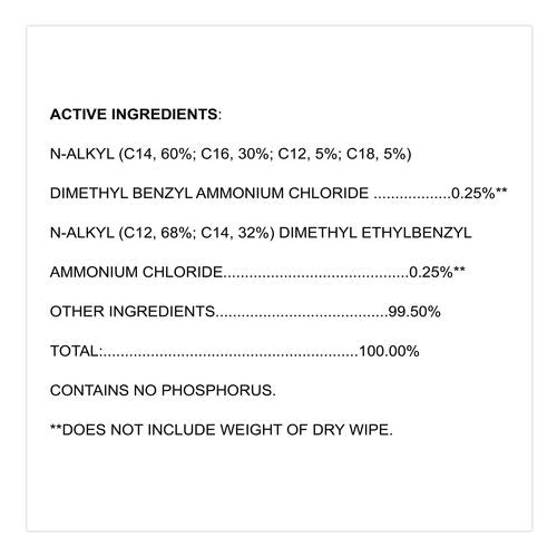 Image of Clorox Healthcare® 31759 VersaSure Cleaner Disinfectant Wipes, 1-Ply, 12 x 12, Fragranced, White, 110/Bucket, 2 Buckets/Carton