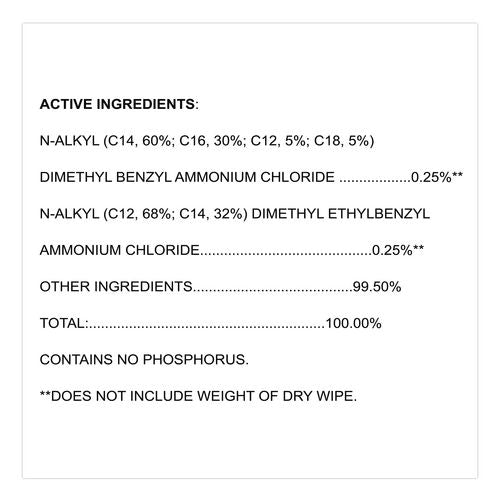 Image of Clorox Healthcare® 31761 VersaSure Cleaner Disinfectant Wipes, Refill, 1-Ply, 12 x 10, Fragranced, White, 110/Pouch, 2 Pouches/Carton