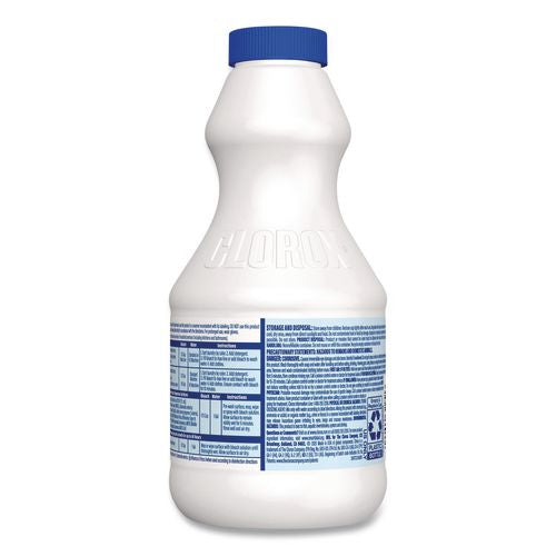 Image of Clorox® CLO32251 Concentrated Regular Disinfecting Bleach, 24 oz Bottle, 12/Carton