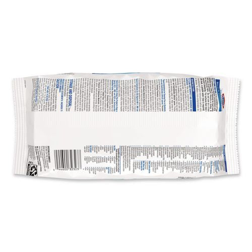 Image of Clorox Healthcare® 32621 Bleach Germicidal Wipes, Disinfectant Wipes, 1-Ply, 6.75 x 9, Unscented, White, 100 Wipes/Flex-Pack, 6 Flex-Packs/Carton
