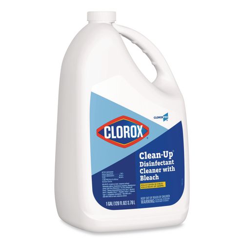 Image of Clorox® 35420 CloroxPro Clean-Up Disinfectant Cleaner with Bleach, 128 oz Refill Bottle, 4/Carton