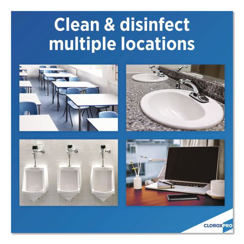 Image of Clorox® 35420 CloroxPro Clean-Up Disinfectant Cleaner with Bleach, 128 oz Refill Bottle, 4/Carton