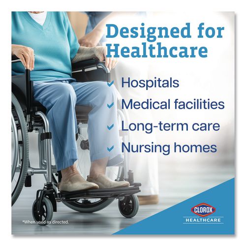 Image of Clorox Healthcare® 49100 Citrace Hospital Disinfectant and Sanitizer, Citrus, 14 oz Aerosol Spray, 12/Carton