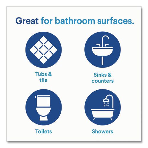 Image of Clorox® 30614 Bathroom Foamer with Bleach, Ocean Mist, 30 oz Spray Bottle, 9/Carton