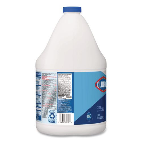 Image of Clorox® 30966 CloroxPro Concentrated Germicidal Bleach, Regular, 121 oz Bottle, 3/Carton