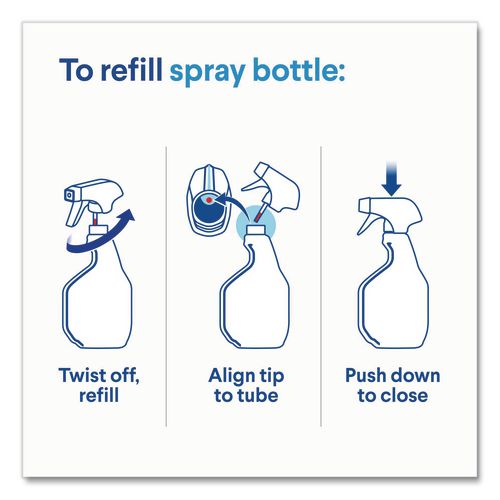 Image of Clorox® CLO31221 Clean-Up Multi-Surface Cleaner with Bleach, Original, 32 oz Spray Bottle, 9/Carton
