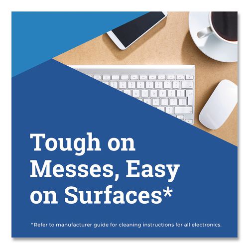 Image of Clorox® 31428 Disinfecting Wipes, 1-Ply, 7 x 8, Fresh Scent, White, 700/Bag Refill, 2 Bags/Carton