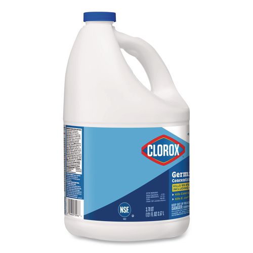 Image of Clorox® 30966 CloroxPro Concentrated Germicidal Bleach, Regular, 121 oz Bottle