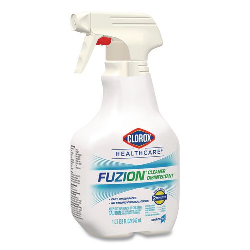 Image of Clorox Healthcare® 31478 Fuzion Cleaner Disinfectant, 32 Oz Spray Bottle