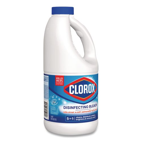 Image of Clorox® CLO32260 Concentrated Regular Disinfecting Bleach, 43 oz Bottle