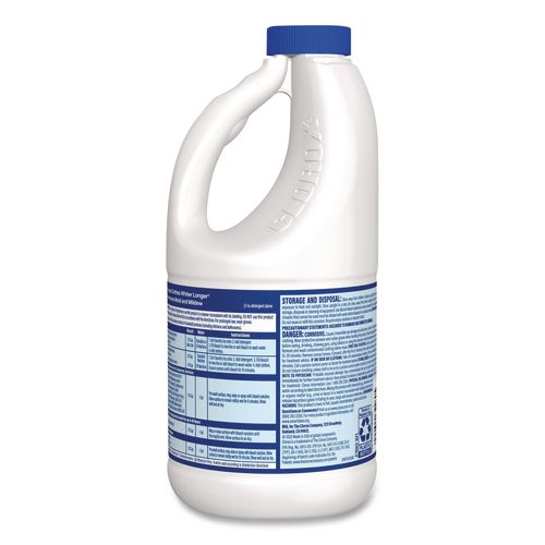Image of Clorox® CLO32260 Concentrated Regular Disinfecting Bleach, 43 oz Bottle