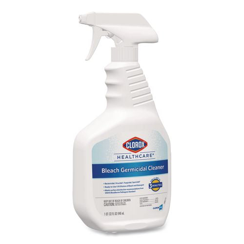 Image of Clorox Healthcare® 68970 Bleach Germicidal Cleaner, 32 Oz Spray Bottle