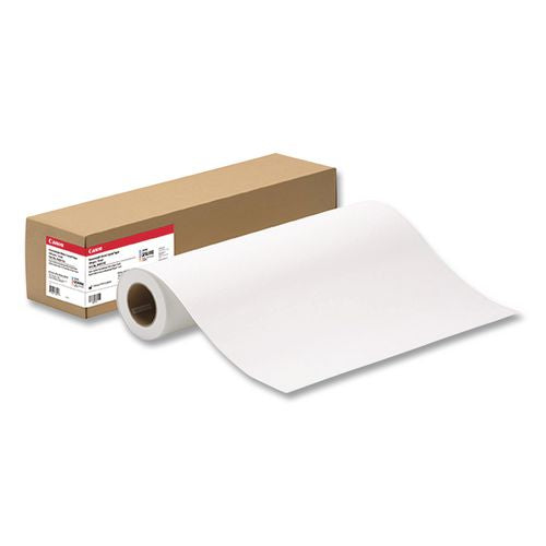 Image of Canon® 0849V342 Heavyweight Matte Coated Paper, 2" Core, 10 mil, 24" x 100 ft, Matte White