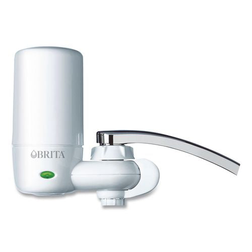 Image of Brita® 42201EA Water Faucet Mount Filtration System with 1 Elite Advanced Replacement Filter, White