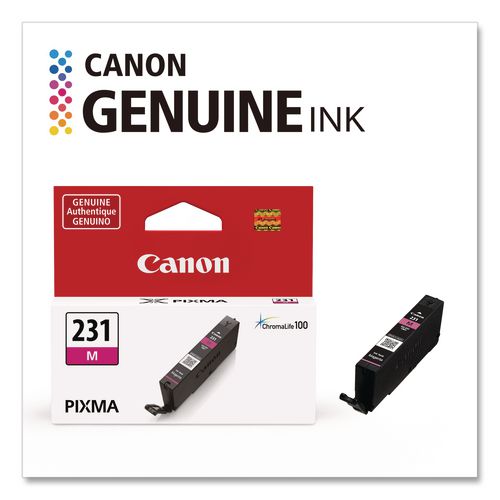 Image of Canon® 6676C001 6676C001 (CLI-231) Ink, 800 Page-Yield, Magenta