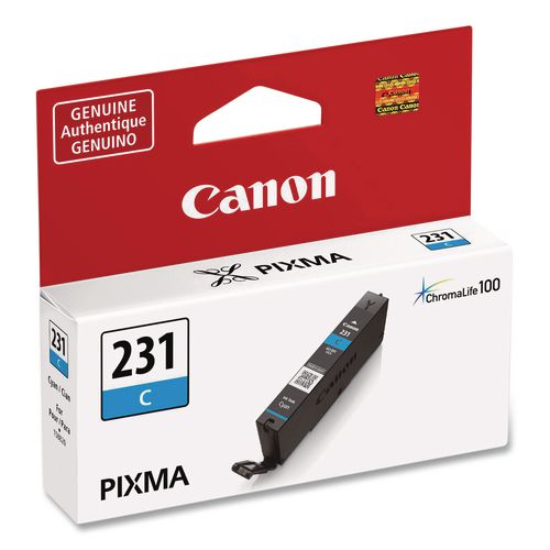 Image of Canon® 6675C001 6675C001 (CLI-231) Ink, 800 Page-Yield, Cyan