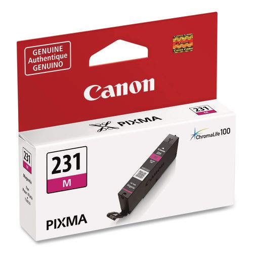 Image of Canon® 6676C001 6676C001 (CLI-231) Ink, 800 Page-Yield, Magenta