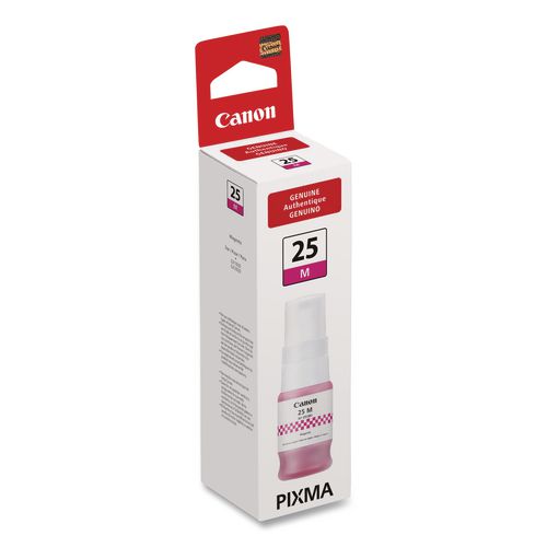 Image of Canon® 6278C001 6278C001 (GI-25) CISS High-Yield Ink, 3,000 Page-Yield, Magenta