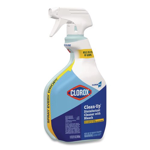 Image of Clorox® 35417 CloroxPro Clean-Up Disinfectant Cleaner with Bleach, 32 oz Smart Tube Spray