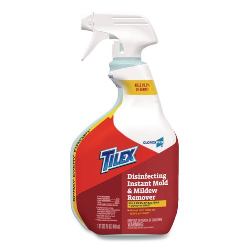 Image of Tilex® 35600 CloroxPro Disinfecting Instant Mold and Mildew Remover, 32 oz Smart Tube Spray