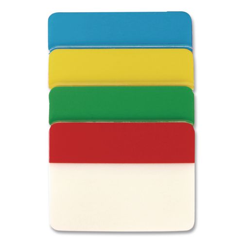 Image of Universal® Self Stick Index Tab, 2", Assorted Colors, 40/pack