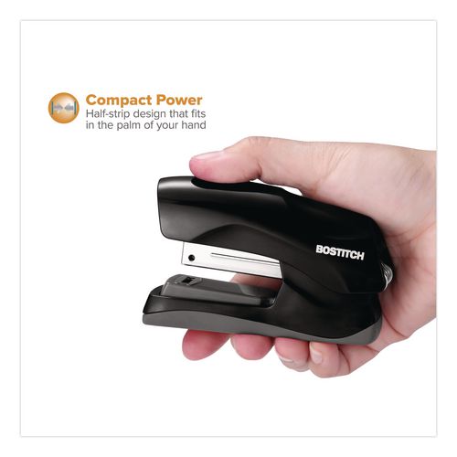 Image of Bostitch® B175-BLK Flat Clinch Stapler, 40-Sheet Capacity, Black