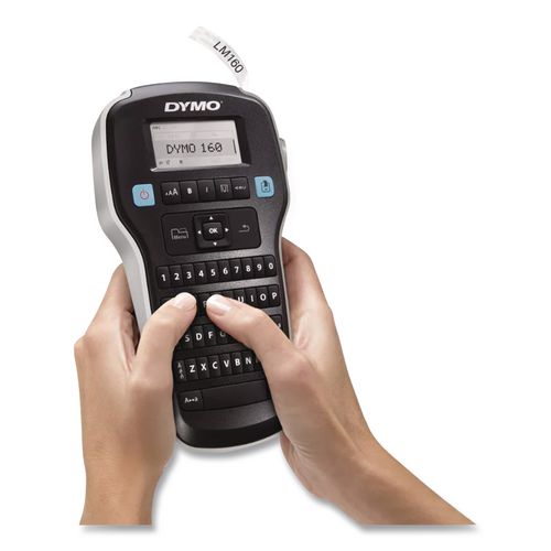 Image of DYMO® 2175086 Labelmanager 160p Label Maker, 2 Lines, 7.9 X 4.65 X 1.9
