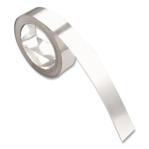 Image of DYMO® 31000 Rhino Metal Label Non-Adhesive Tape, 0.5" X 16 Ft, Aluminum