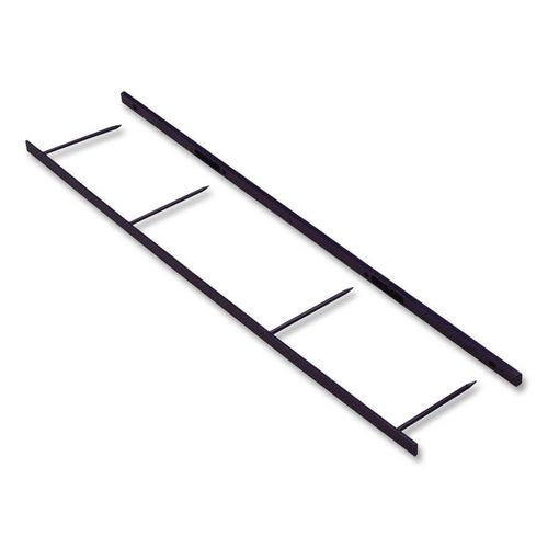 Image of GBC® 9741631P VeloBind Reclosable Spines for 11 x 8.5 Documents, 4 Pins, 1.25" (200-Sheet) Capacity, Blue, 25/Pack