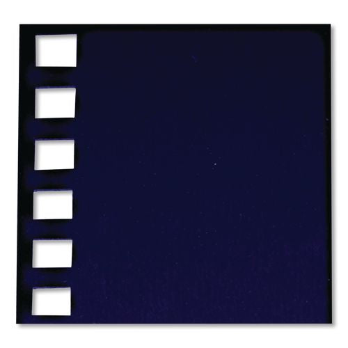 Image of GBC® 2514494 Opaque Plastic Presentation Covers for Binding Systems, Plastic, Square Corners, 11 x 8.5, Navy, 50/Pack