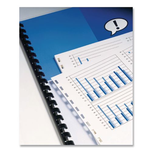 Image of GBC® 2514479 ProClick Presentation Paper, 96 Bright, 32-Hole. 24 lb Bond Weight, 8.5 x 11, White, 250/Pack