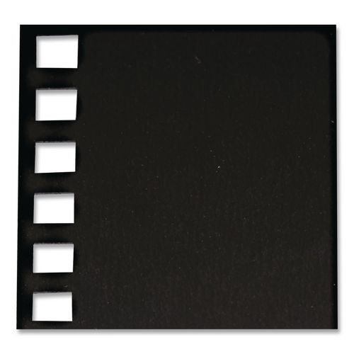 Image of GBC® 2514478 ProClick Pre-Punched Presentation Covers, Paper, Square Corners, 11 x 8.5, Black, 25/Pack