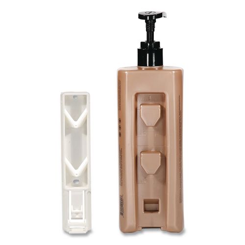 Image of Diversified Hospitality Solutions 458968EA Terra Pure Body Wash Air Pump, Green Tea Lemongrass Scent, 16.23 oz Bottle