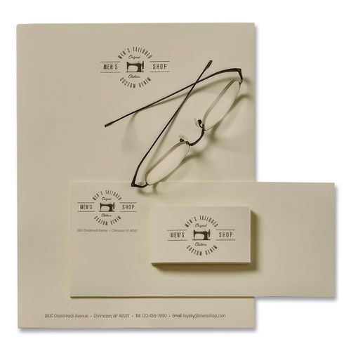 Image of SouthworthÂ® 100% Cotton Resume Envelope, #10, Commercial Flap, Gummed Closure, 4.13 X 9.5, Ivory, 50/box