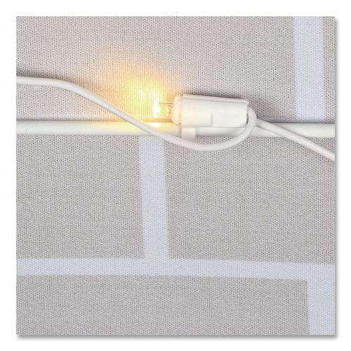 Image of National Tree Company® DF21070015L Pre-Lit Reindeer Stuck in Chimney Decoration, AC Powered, Blue/Green/Red/Yellow LED Lights, 12" x 33" x 47", Red